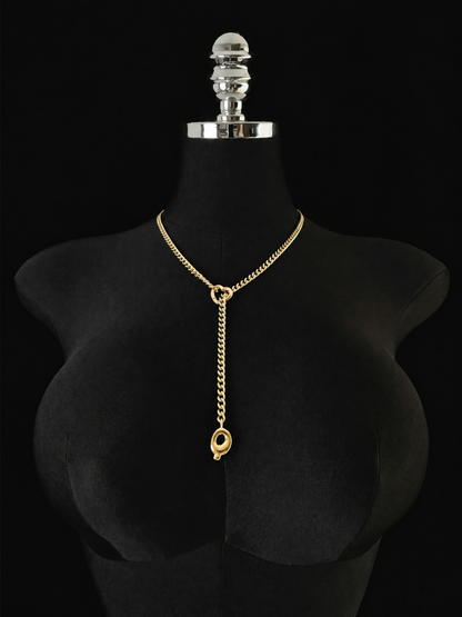 LoveChains™ - Initial Charm Slip Chain Choker