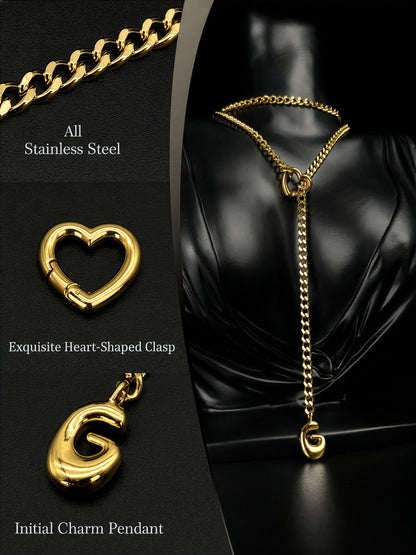 LoveChains™ - Initial Charm Loop Choker