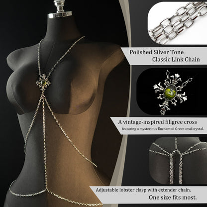 LoveChains™ - Gothic Cross Body Chain
