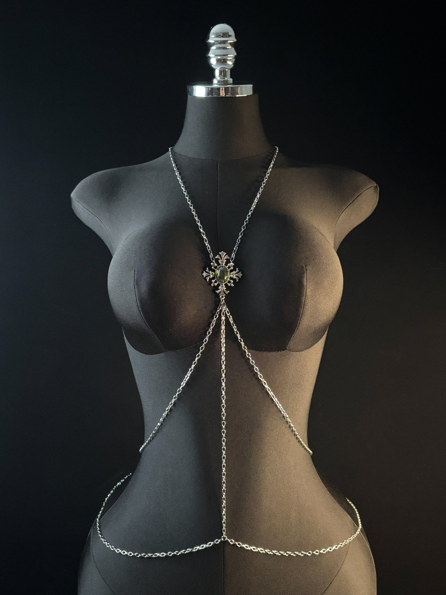 LoveChains™ - Gothic Cross Body Chain