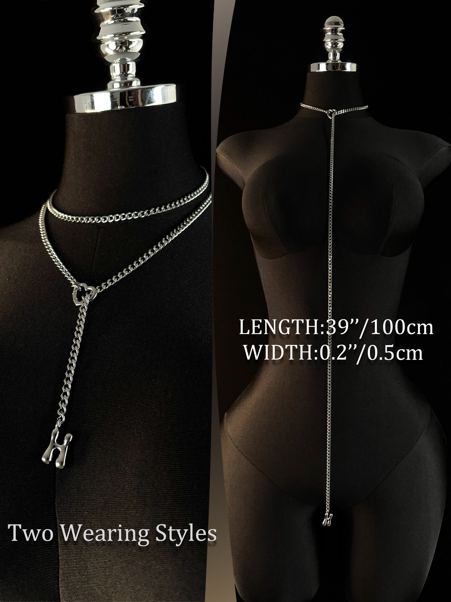 LoveChains™ - Initial Charm Loop Choker