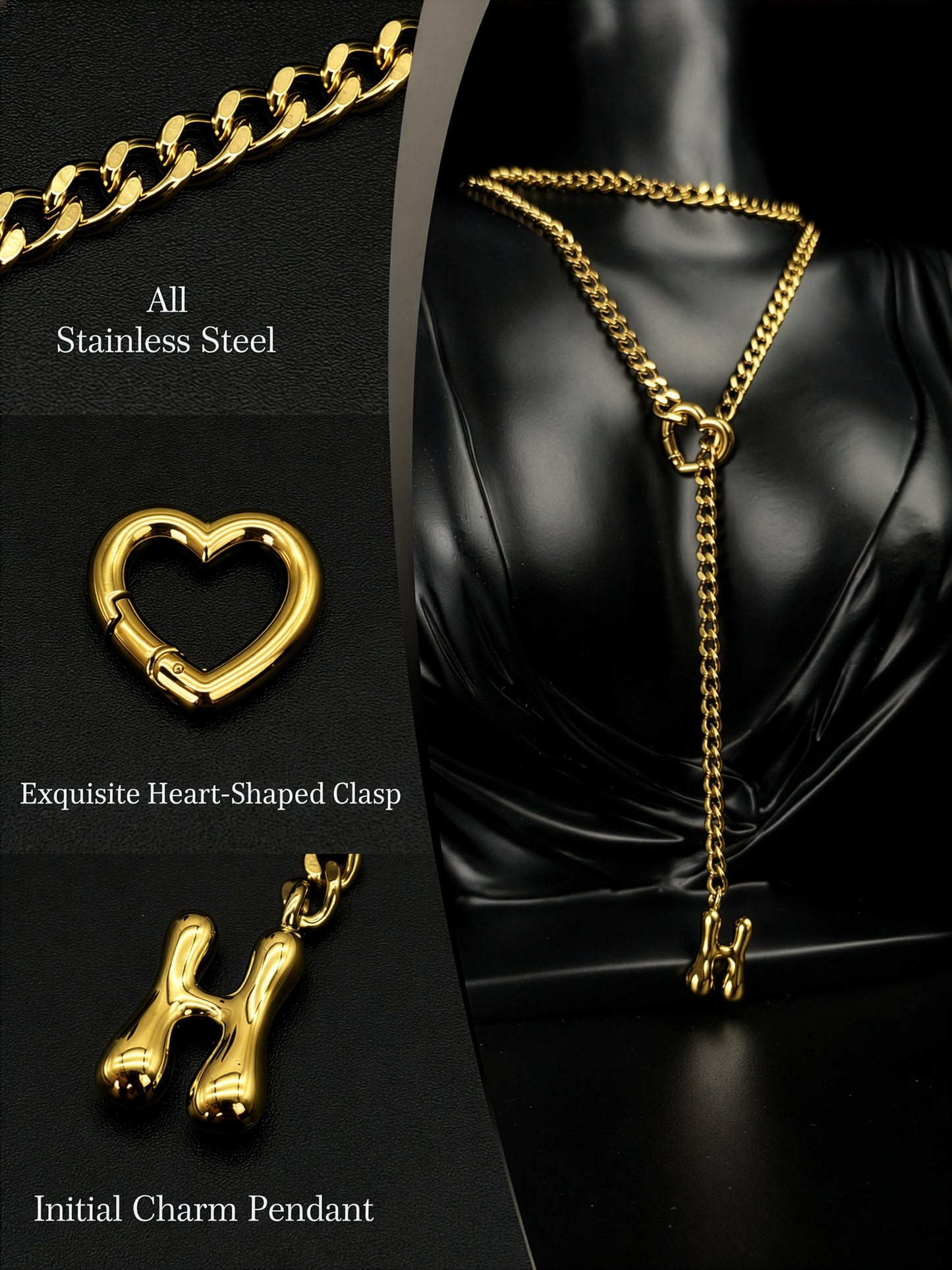 LoveChains™ - Initial Charm Loop Choker