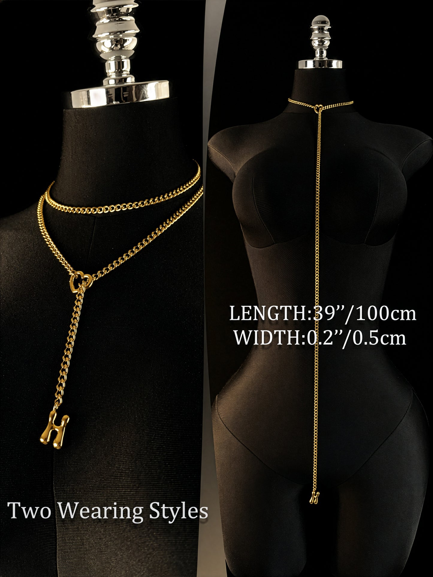 LoveChains™ - Initial Charm Loop Choker