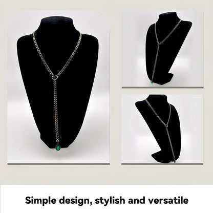 LoveChains™ - Crystal Charm Slip Chain Choker
