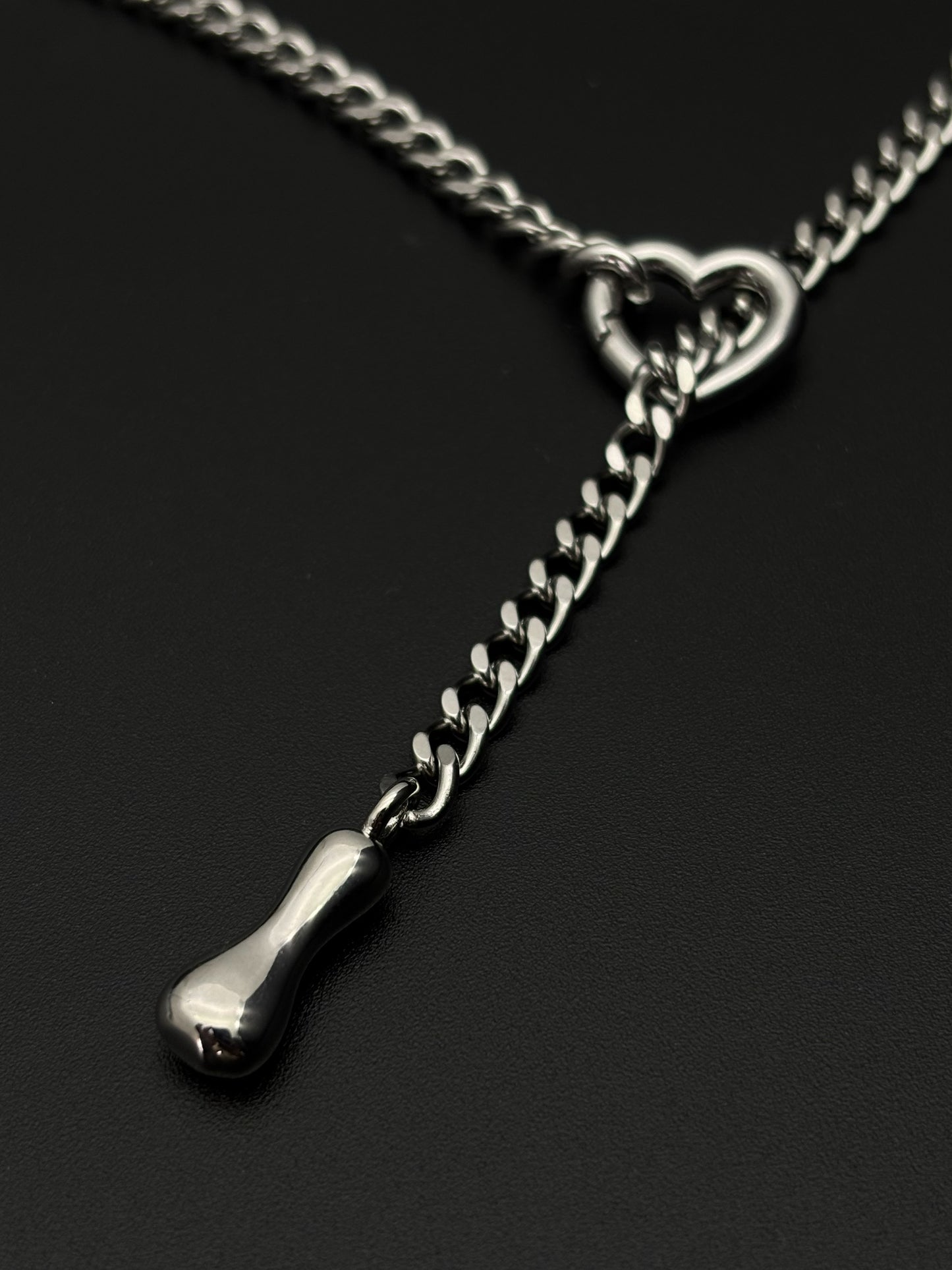 LoveChains™ - Initial Charm Slip Chain Choker
