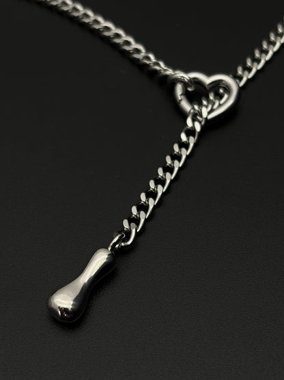 LoveChains™ - Initial Charm Slip Chain Choker