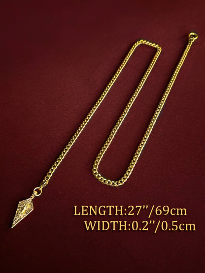 LoveChains™ - Knight’s Shield Slip Chain Choker