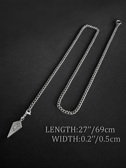 LoveChains™ - Knight’s Shield Slip Chain Choker