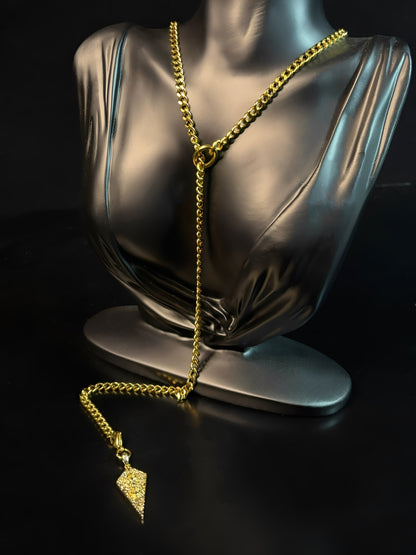 LoveChains™ - Knight’s Shield Slip Chain Choker