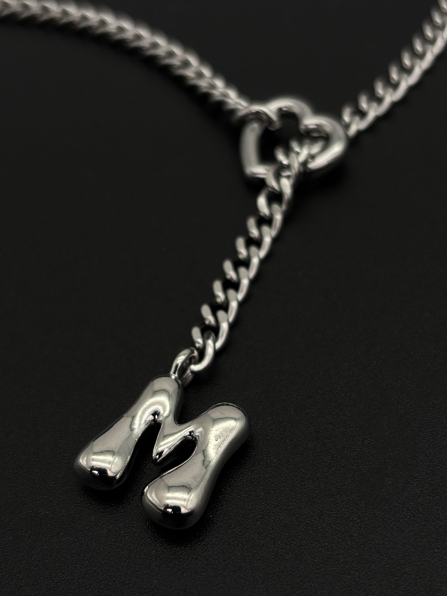 LoveChains™ - Initial Charm Slip Chain Choker