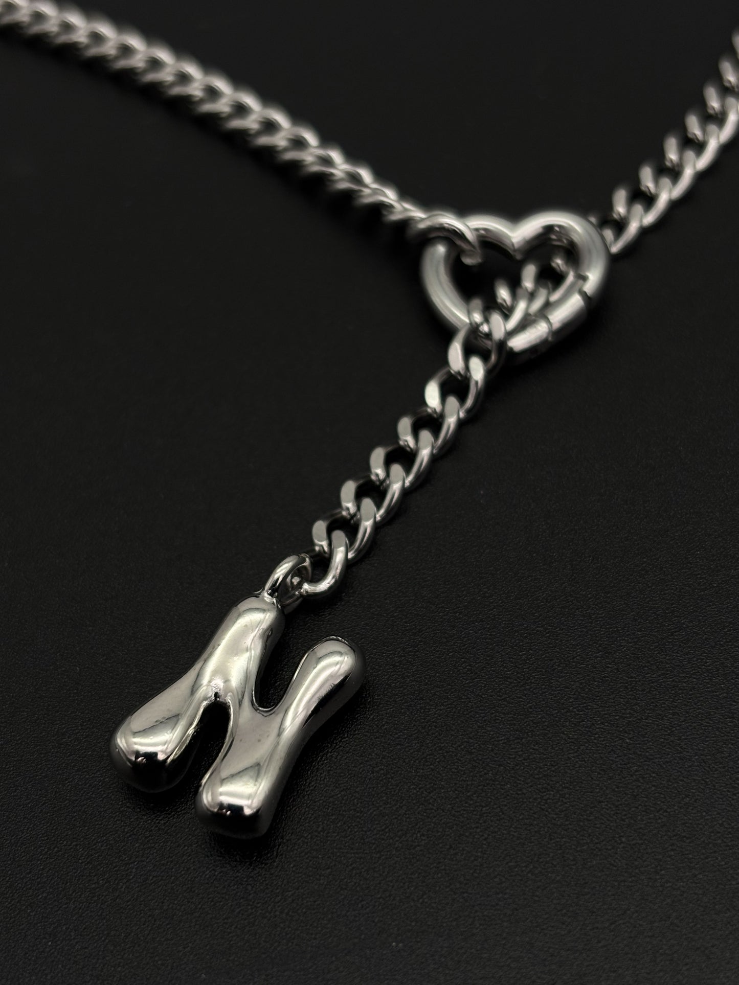 LoveChains™ - Initial Charm Slip Chain Choker