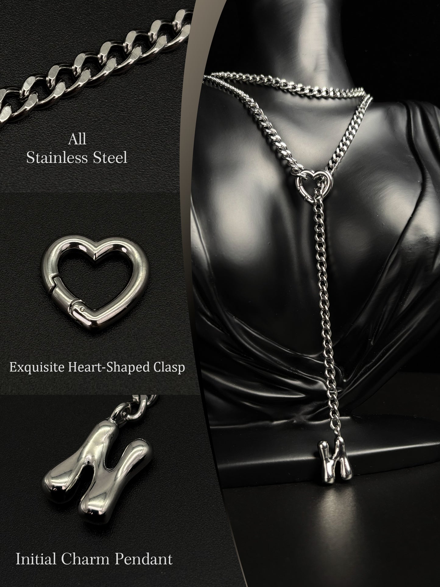 LoveChains™ - Initial Charm Loop Choker