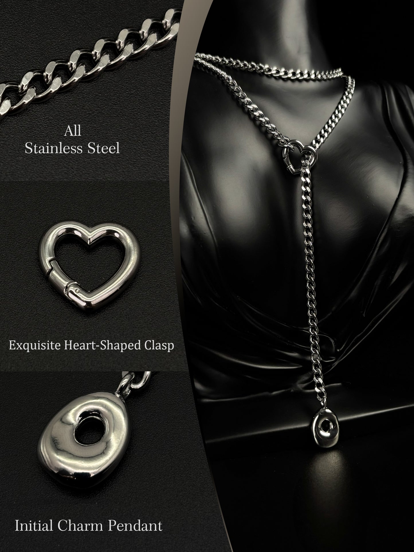 LoveChains™ - Initial Charm Loop Choker