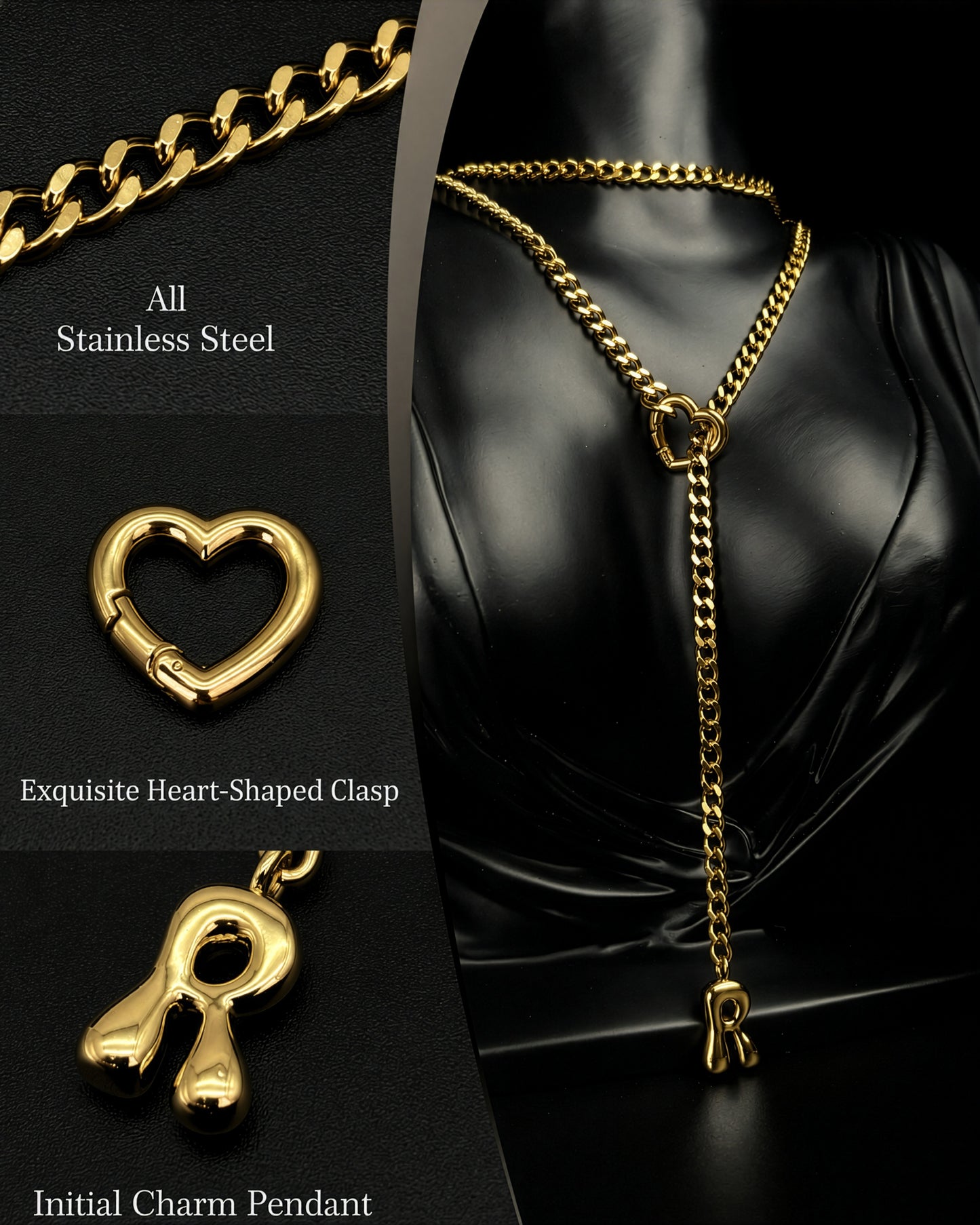 LoveChains™ - Initial Charm Loop Choker