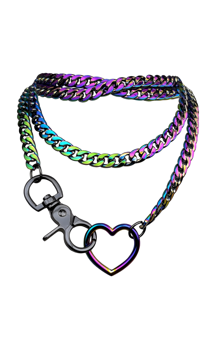 LoveChains™ - Heart Loop Choker