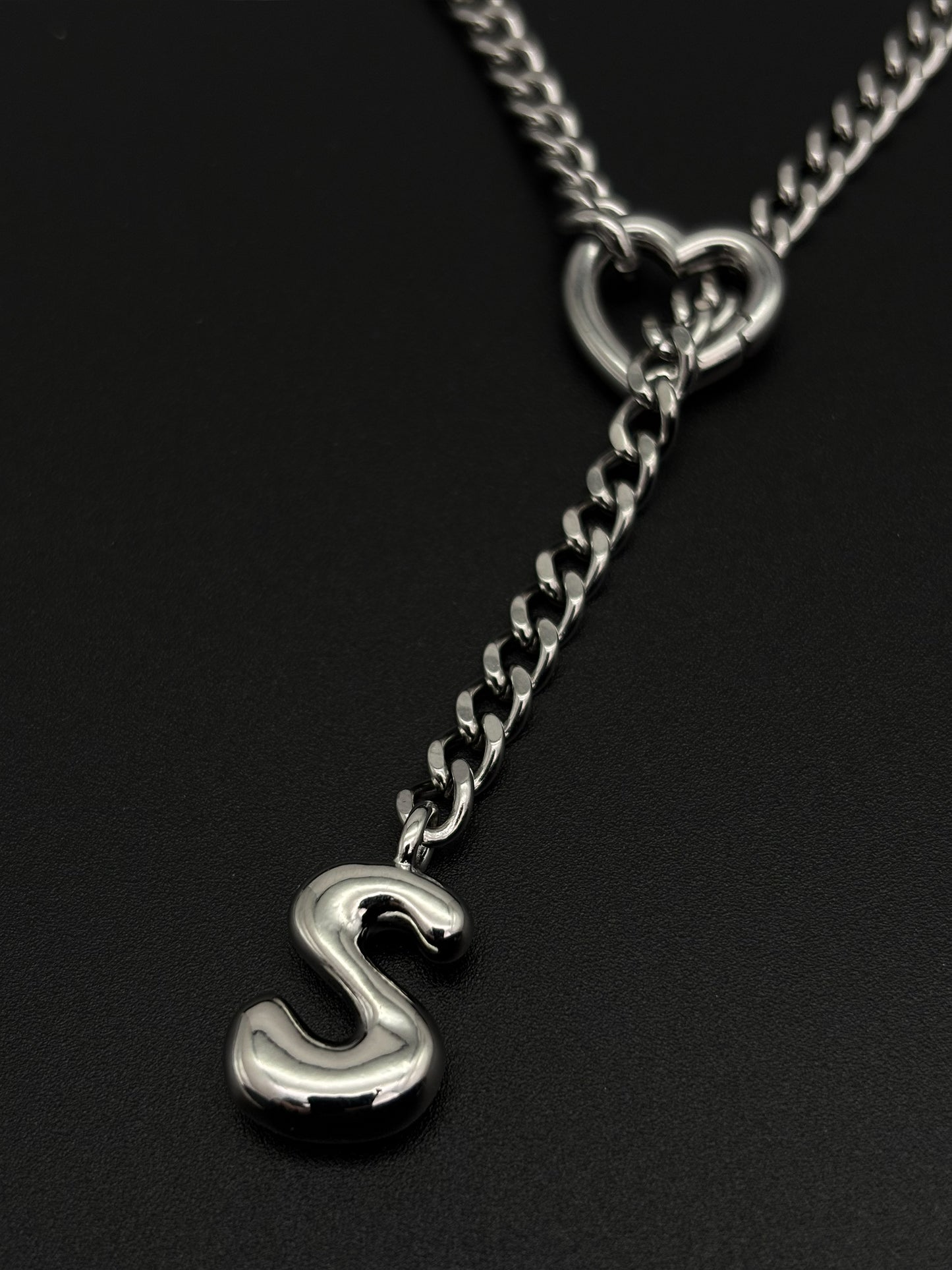 LoveChains™ - Initial Charm Slip Chain Choker