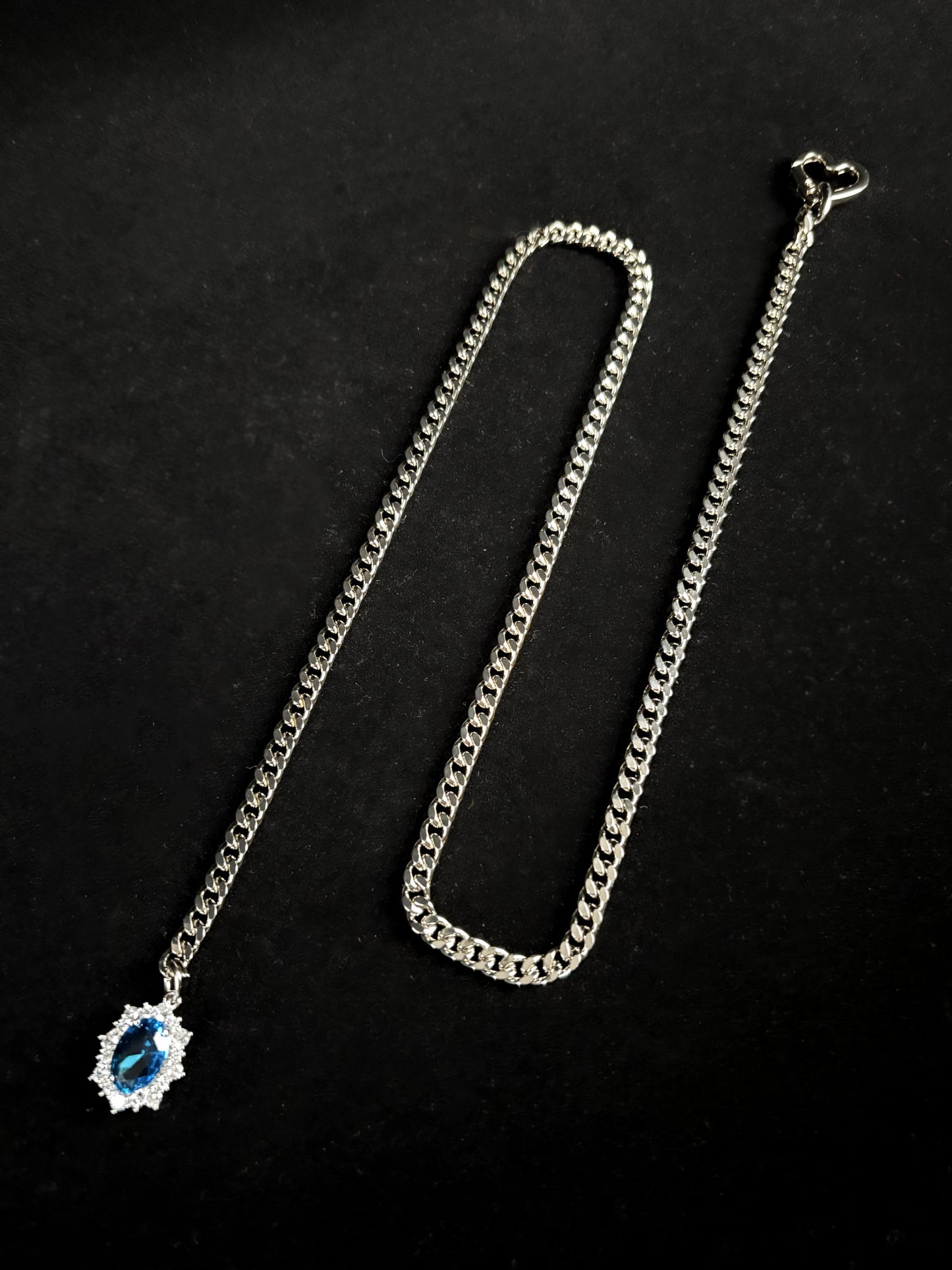 LoveChains™ - Gemstone Charm Slip Chain Choker