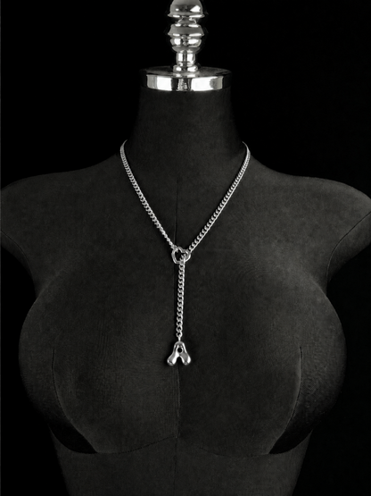 LoveChains™ - Initial Charm Slip Chain Choker