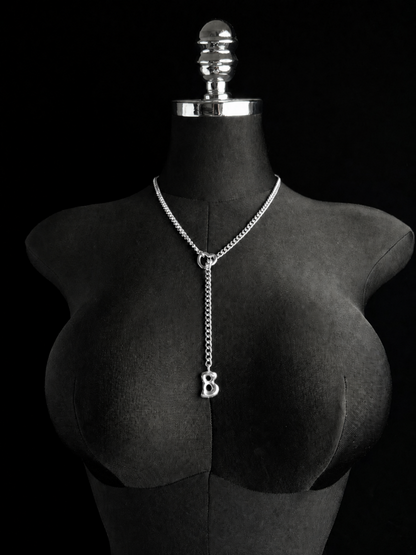 LoveChains™ - Initial Charm Slip Chain Choker