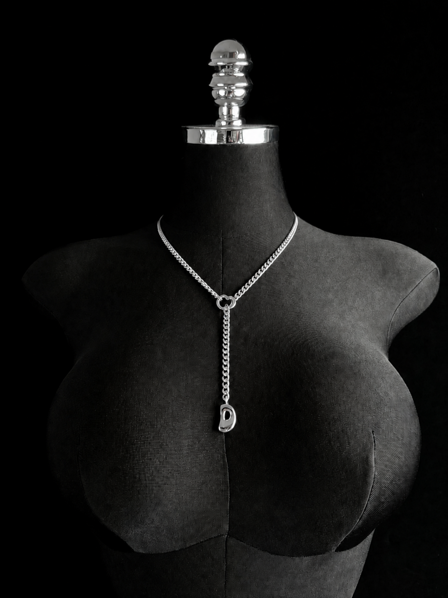 LoveChains™ - Initial Charm Slip Chain Choker