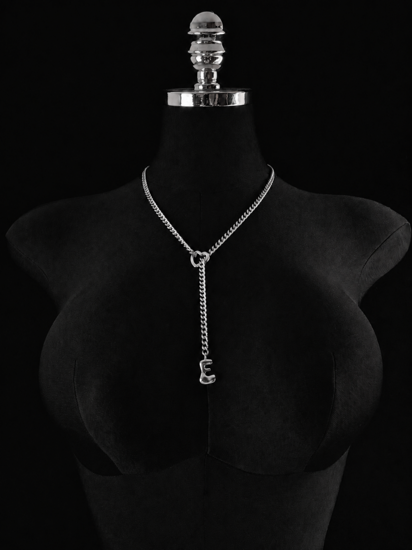 LoveChains™ - Initial Charm Slip Chain Choker