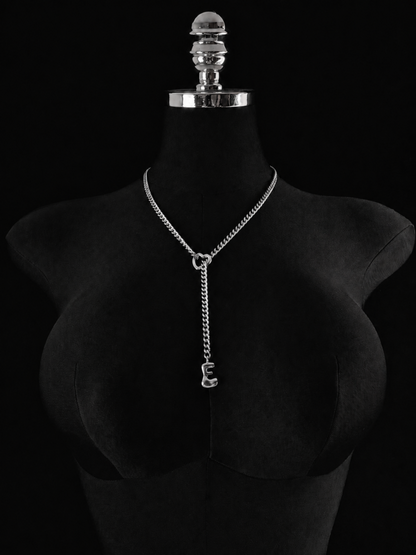 LoveChains™ - Initial Charm Slip Chain Choker
