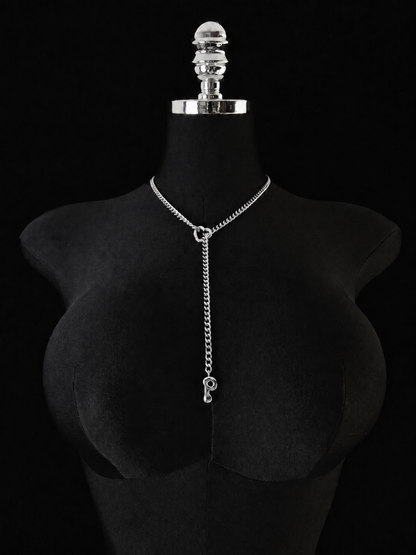 LoveChains™ - Initial Charm Slip Chain Choker