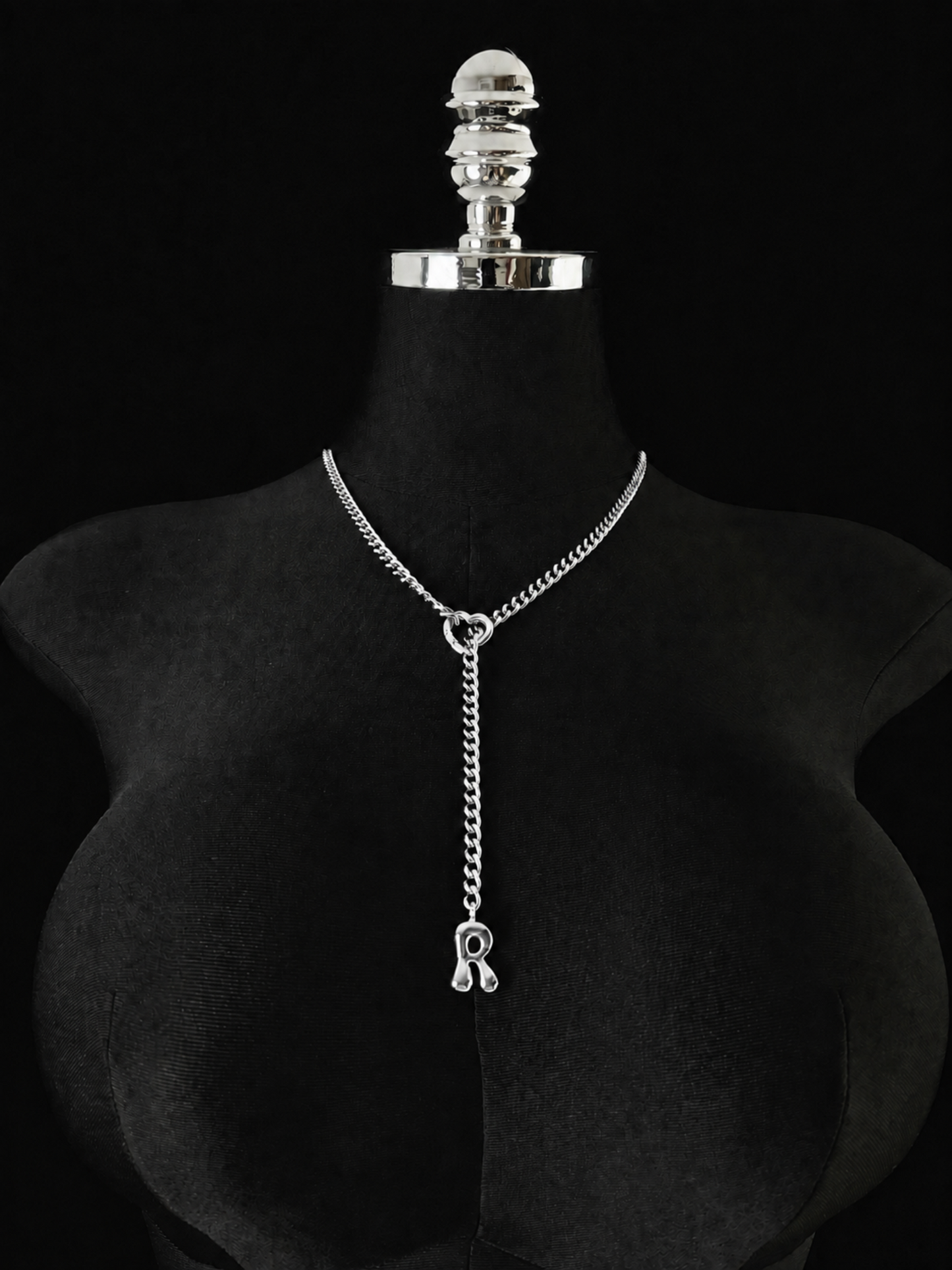 LoveChains™ - Initial Charm Slip Chain Choker
