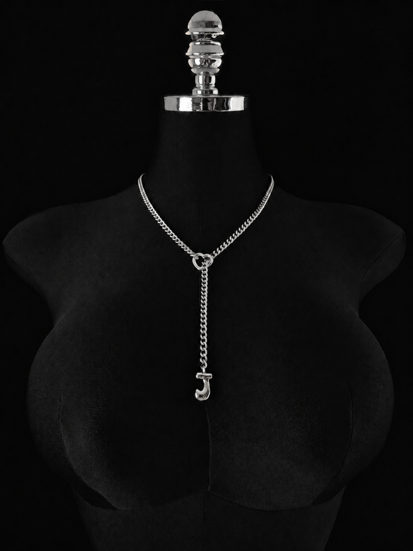LoveChains™ - Initial Charm Slip Chain Choker