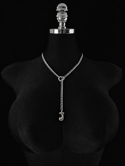 LoveChains™ - Initial Charm Slip Chain Choker