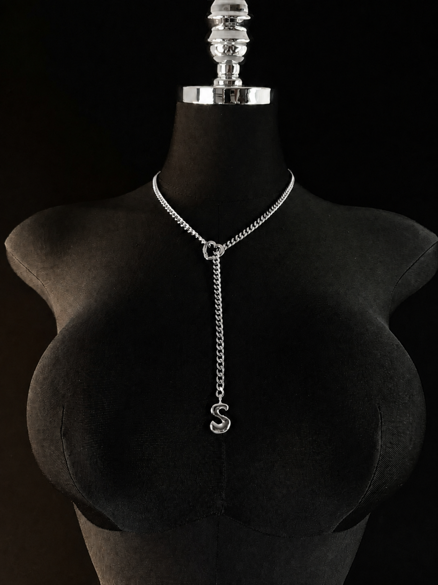 LoveChains™ - Initial Charm Slip Chain Choker