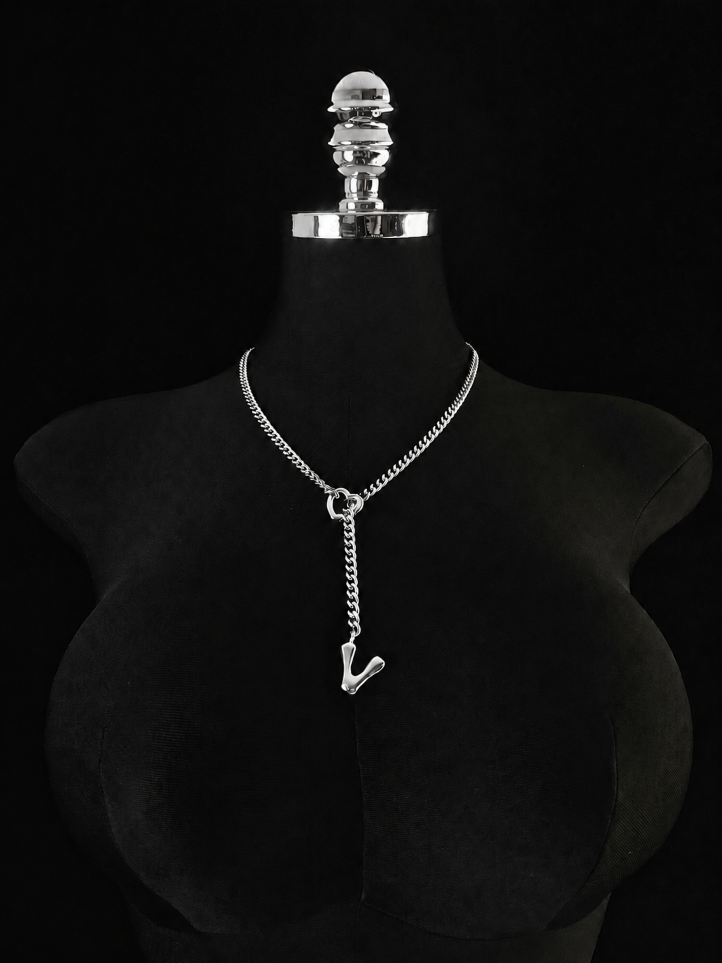LoveChains™ - Initial Charm Slip Chain Choker