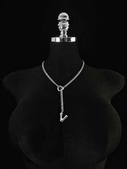 LoveChains™ - Initial Charm Slip Chain Choker