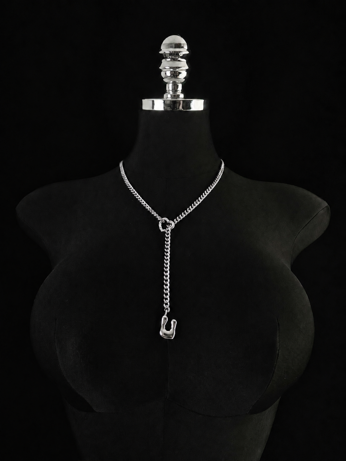 LoveChains™ - Initial Charm Slip Chain Choker