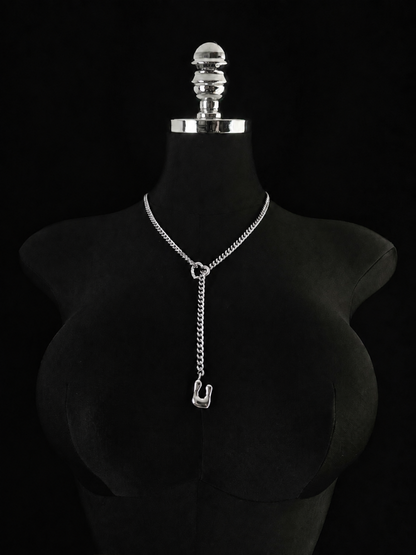 LoveChains™ - Initial Charm Slip Chain Choker