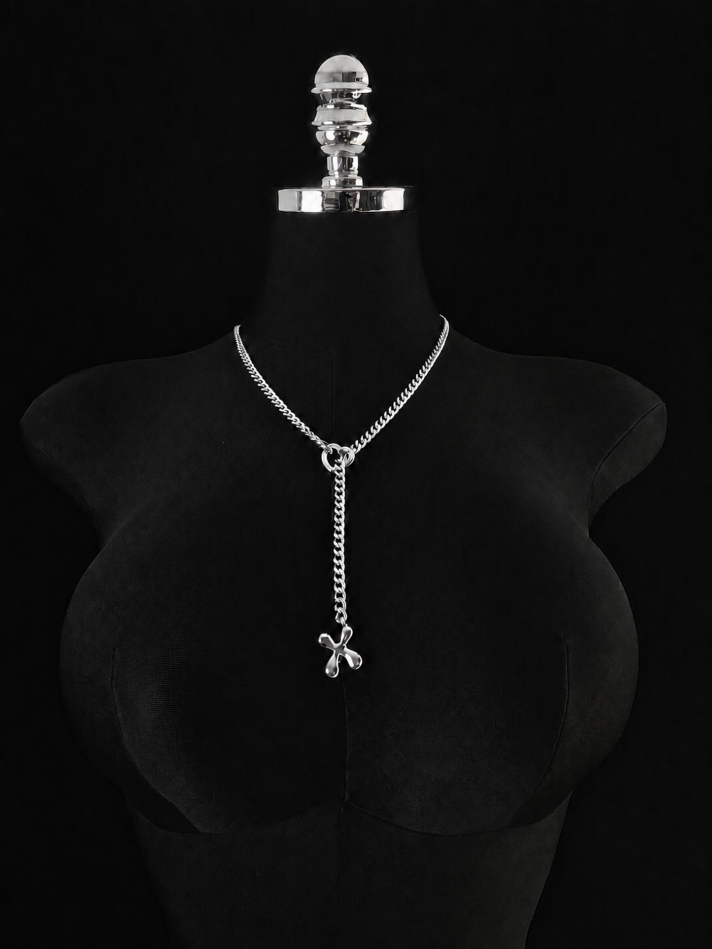 LoveChains™ - Initial Charm Slip Chain Choker