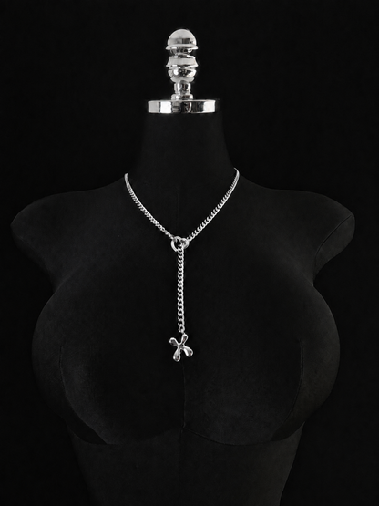 LoveChains™ - Initial Charm Slip Chain Choker