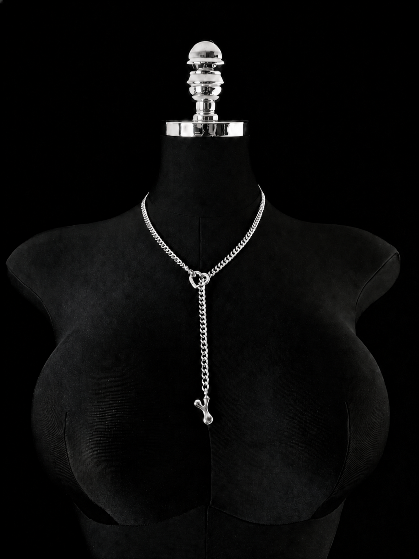 LoveChains™ - Initial Charm Slip Chain Choker