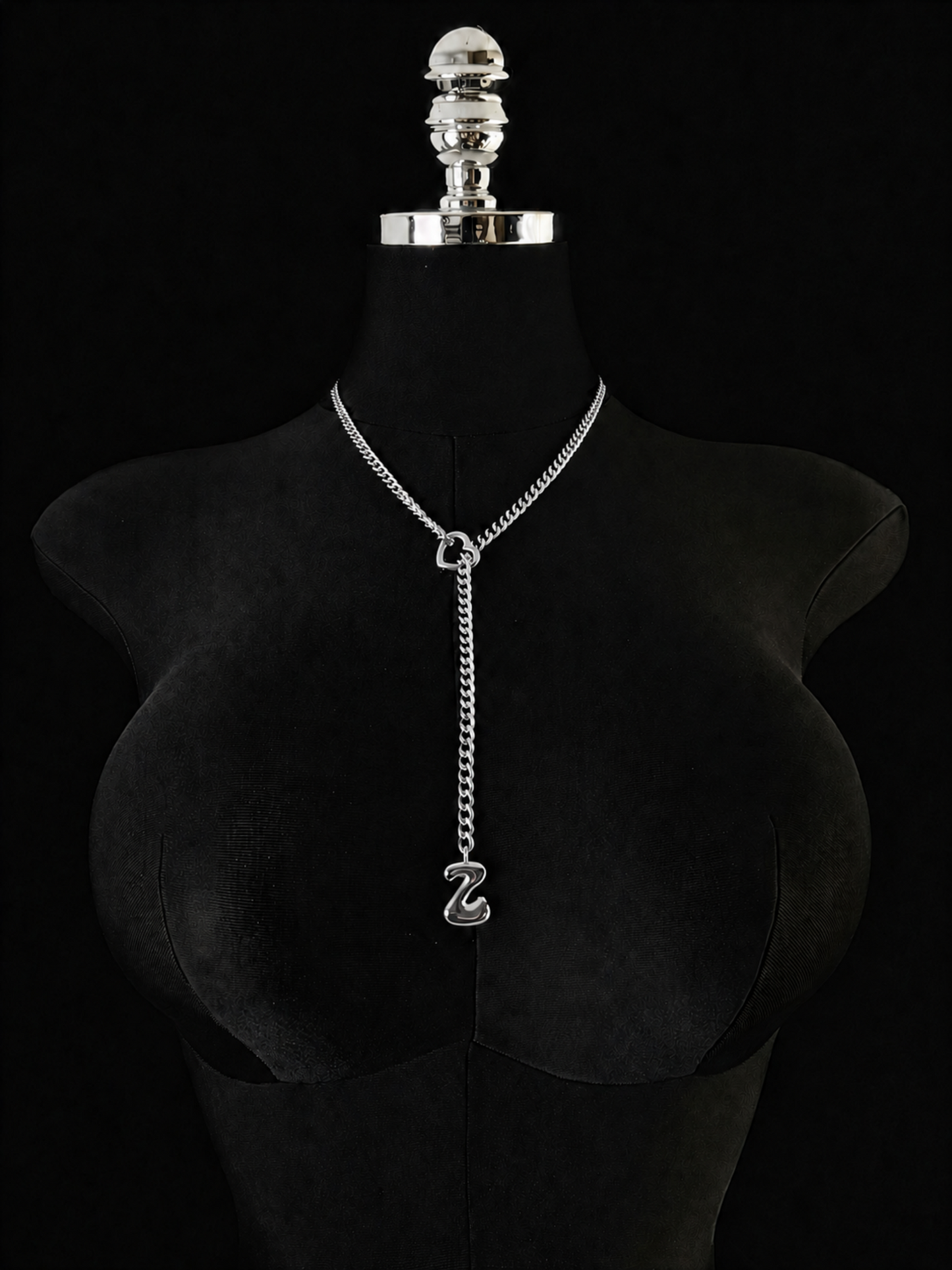 LoveChains™ - Initial Charm Slip Chain Choker
