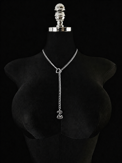 LoveChains™ - Initial Charm Slip Chain Choker