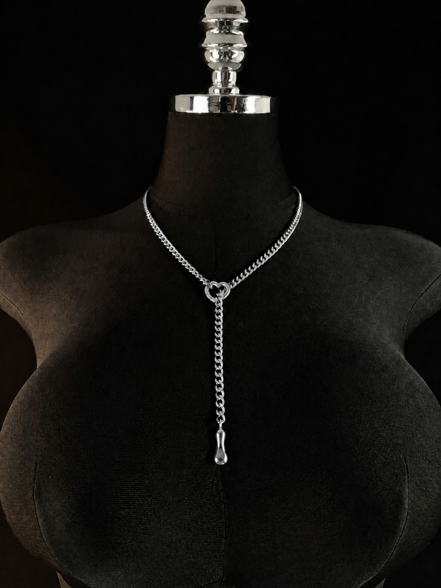 LoveChains™ - Initial Charm Slip Chain Choker