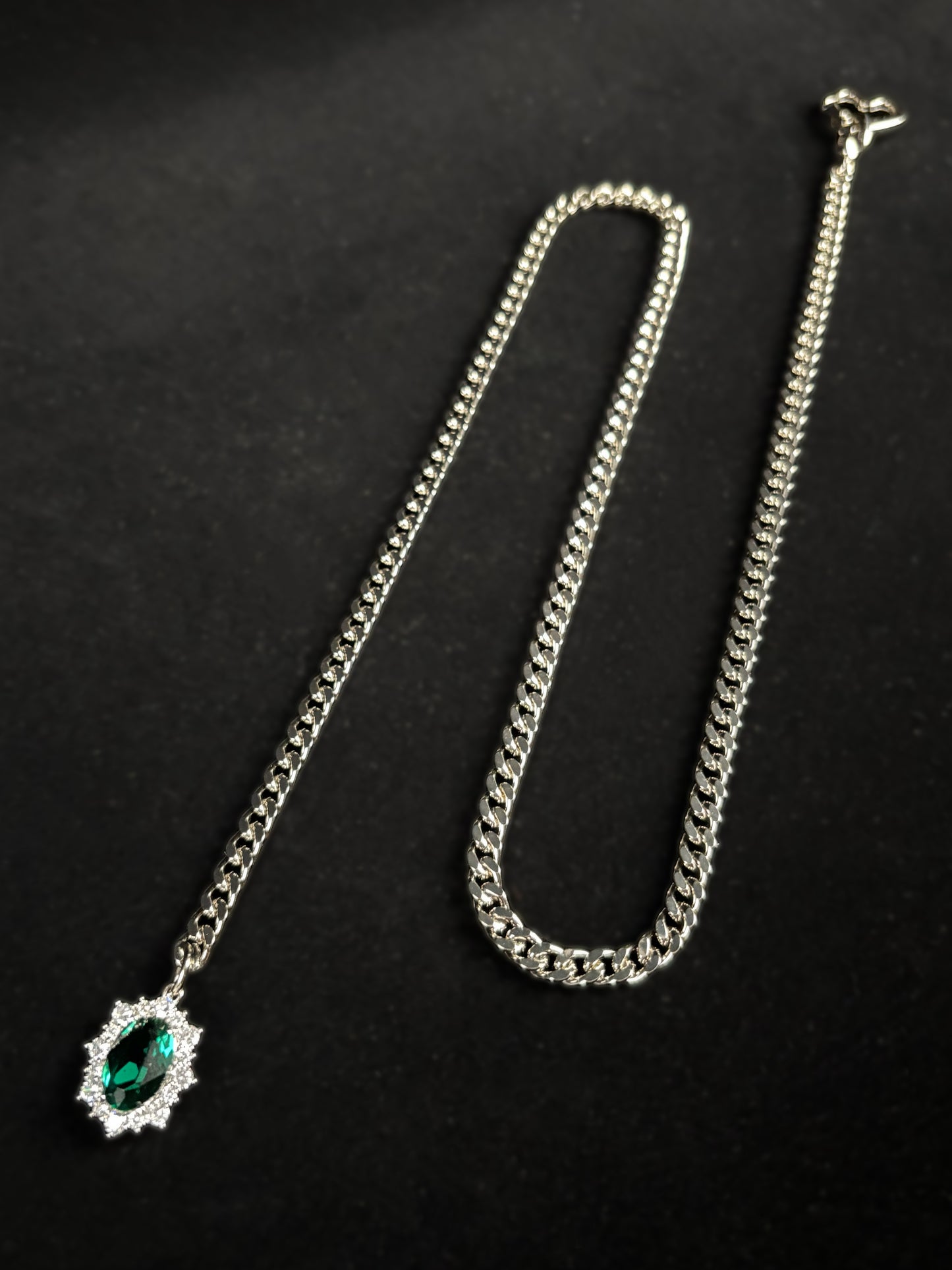 LoveChains™ - Gemstone Charm Slip Chain Choker