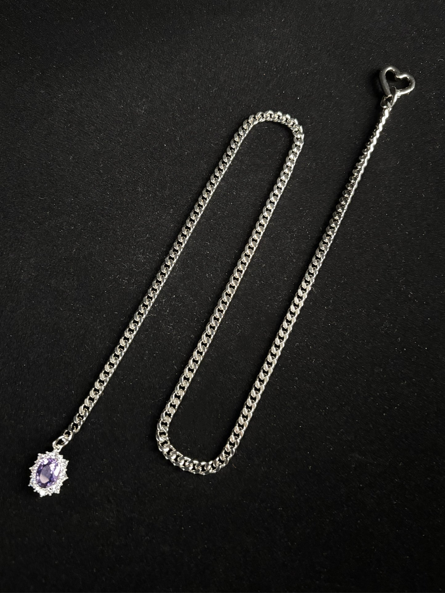 LoveChains™ - Gemstone Charm Slip Chain Choker