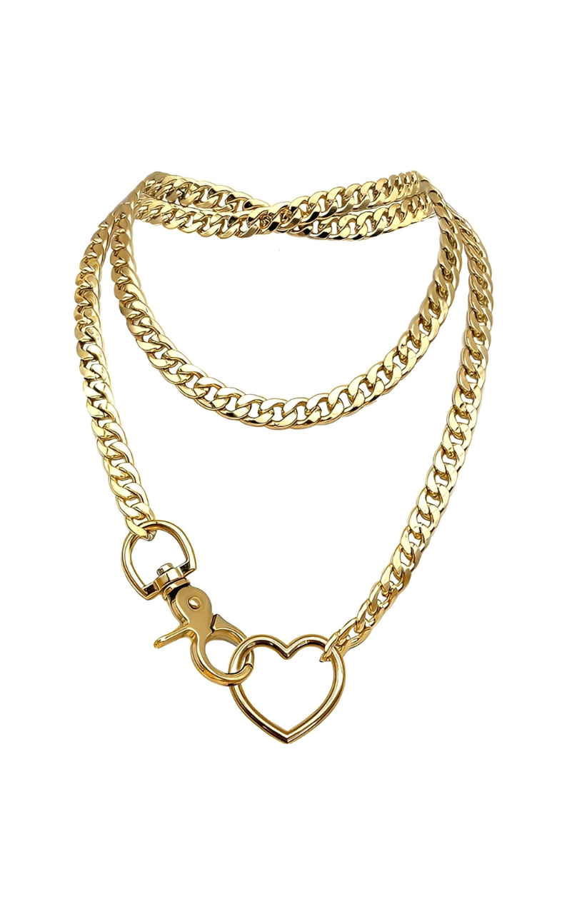 LoveChains™ - Heart Loop Choker