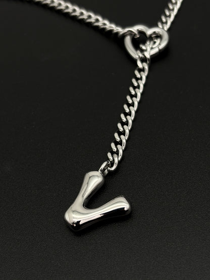 LoveChains™ - Initial Charm Slip Chain Choker