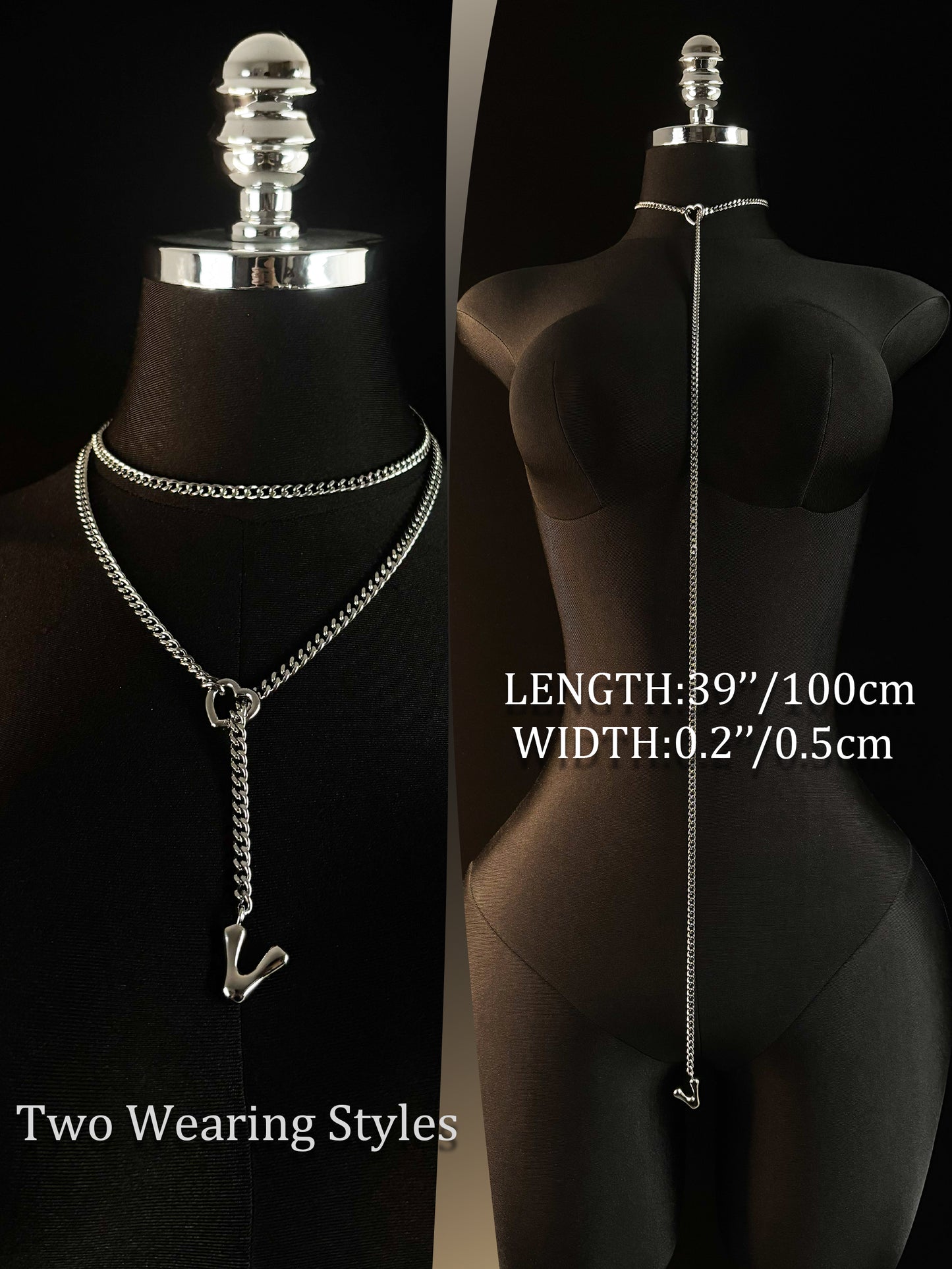 LoveChains™ - Initial Charm Loop Choker
