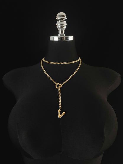 LoveChains™ - Initial Charm Loop Choker