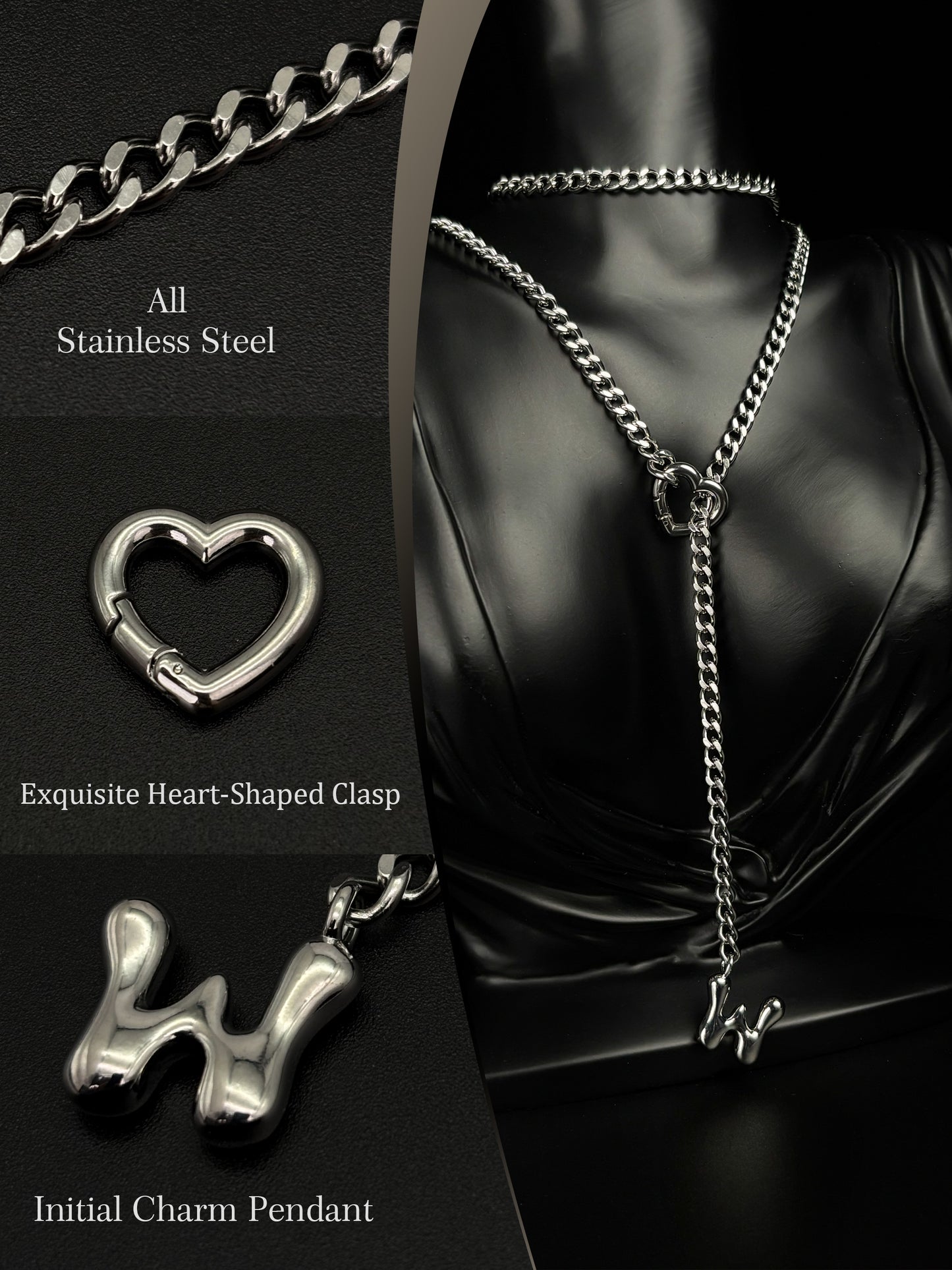 LoveChains™ - Initial Charm Loop Choker