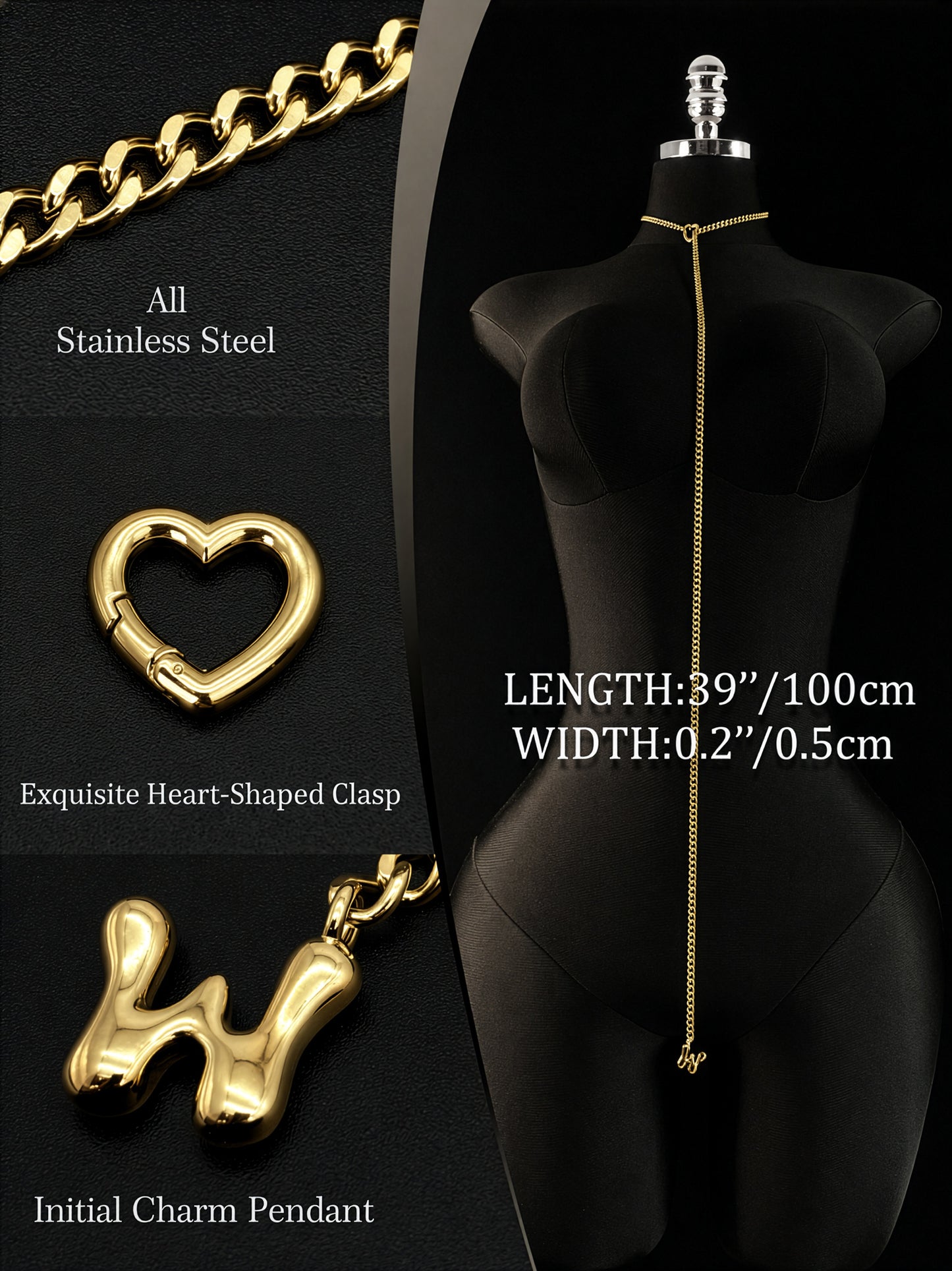 LoveChains™ - Initial Charm Loop Choker