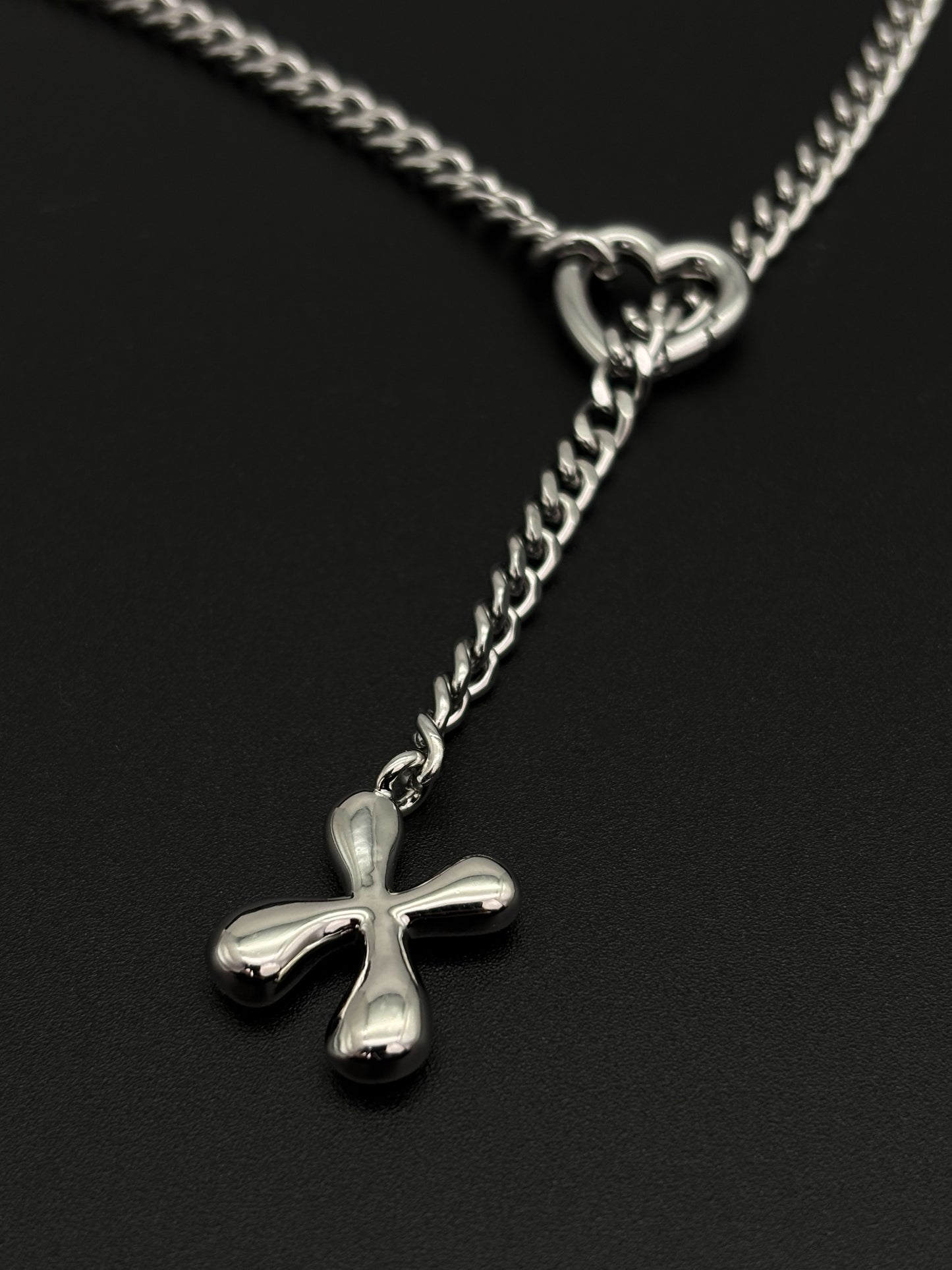 LoveChains™ - Initial Charm Slip Chain Choker
